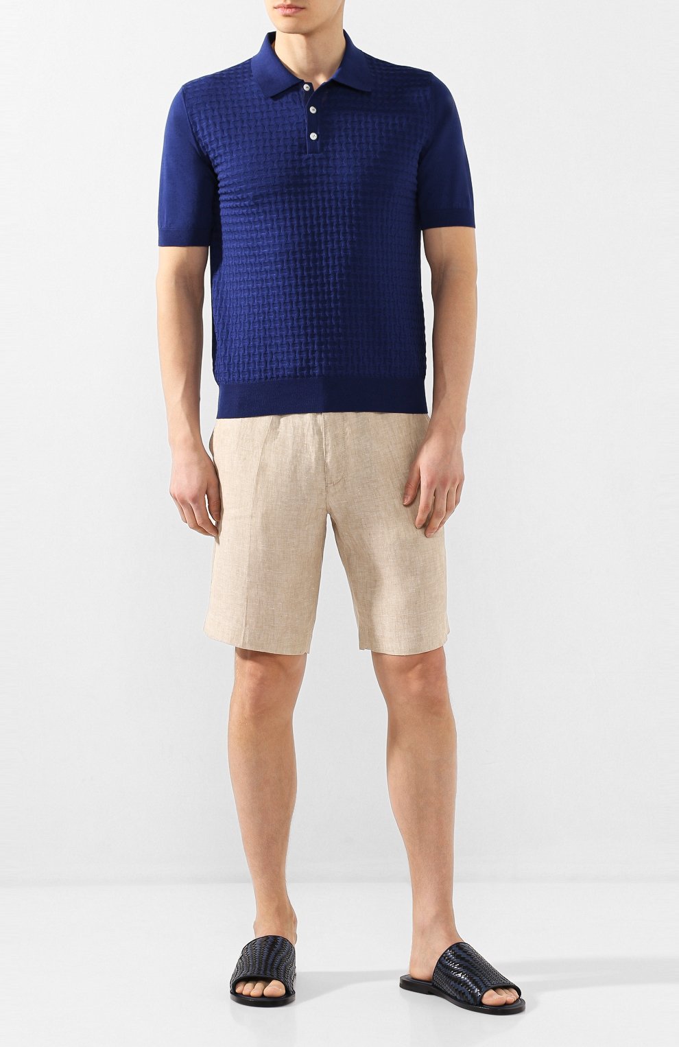 Кожаные шлепанцы ZILLI, арт. MDT-F013/001, фото 2