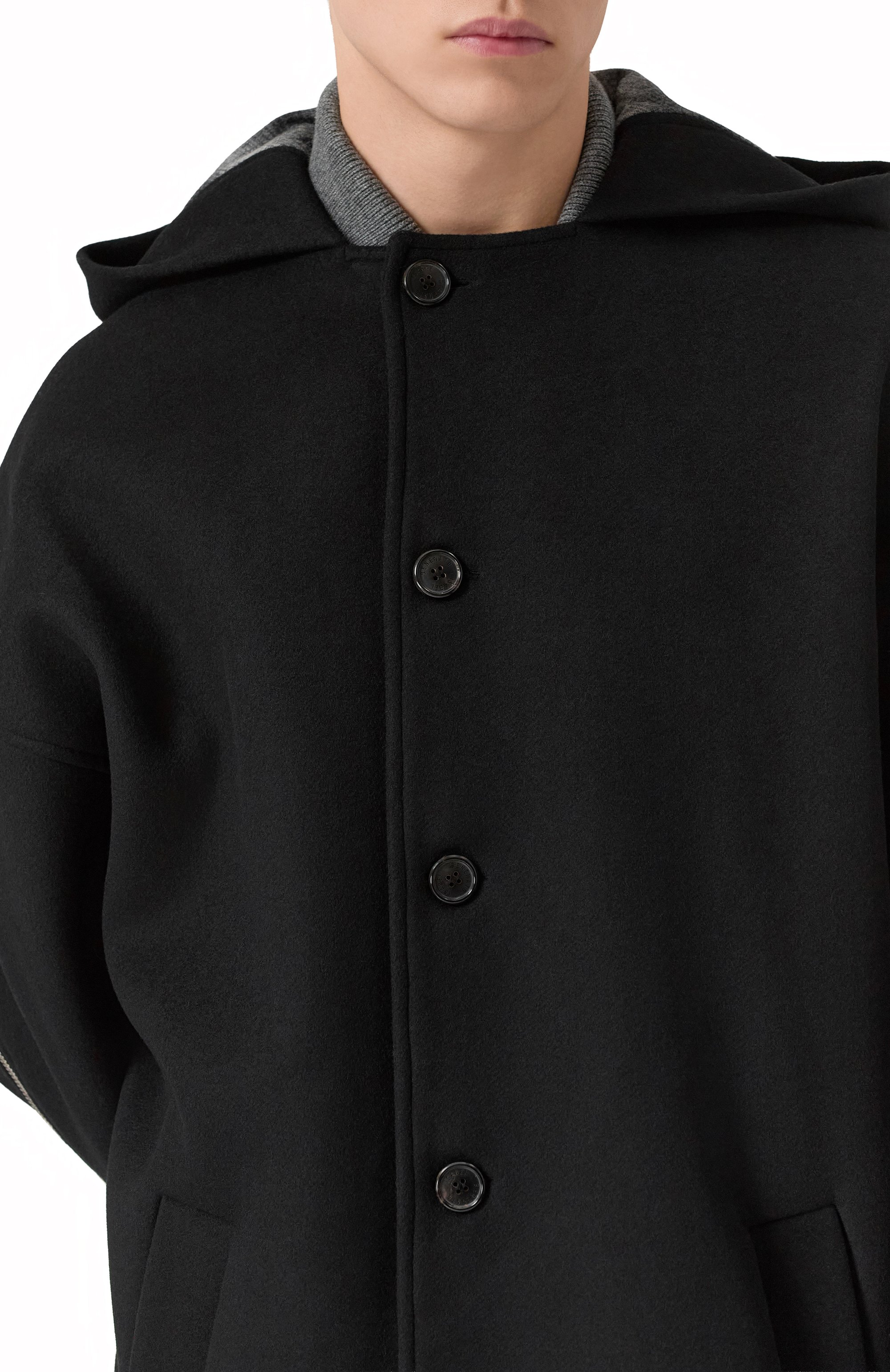 Шерстяное пальто ISABEL BENENATO, арт. UW07F25, фото 5