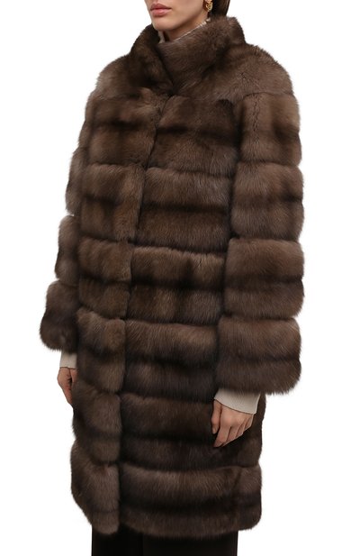 Шуба из меха соболя FURLAND, арт. 0225903210067100019, фото 3
