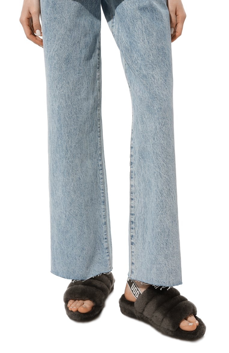 Меховые сандалии fluff yeah UGG, арт. UGSFLYSLCH1095119W, фото 3