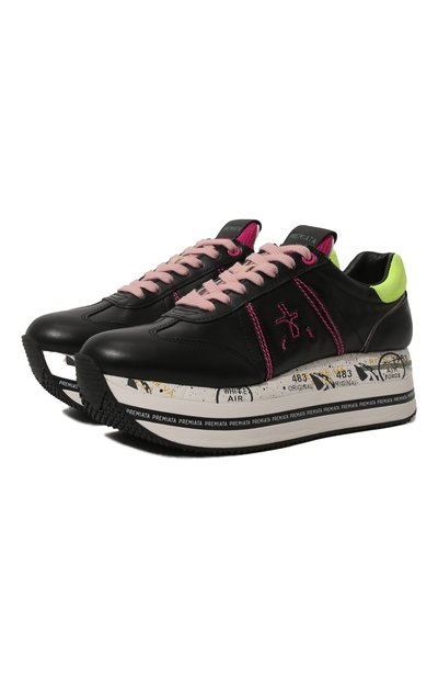 Кожаные кроссовки beth PREMIATA, арт. BETH/VAR6017, фото 1