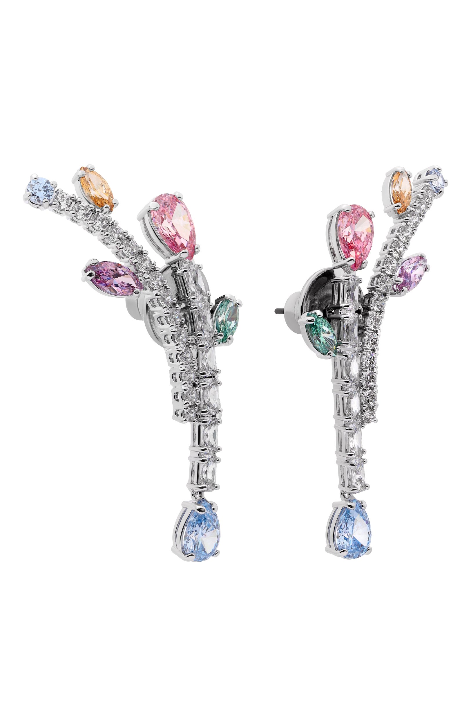 Серьги ariana grande x swarovski SWAROVSKI разноцветного цвета по цене 35400 руб., арт. 5737426, фото 3 Серьги ariana grande x swarovski SWAROVSKI, арт. 5737426, фото 3