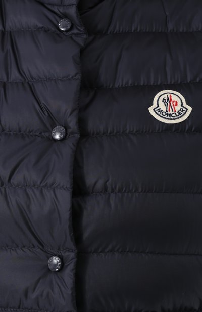 Стеганый пуховый жилет с воротником-стойкой MONCLER, арт. C1-093-48303-99-53048, фото 5