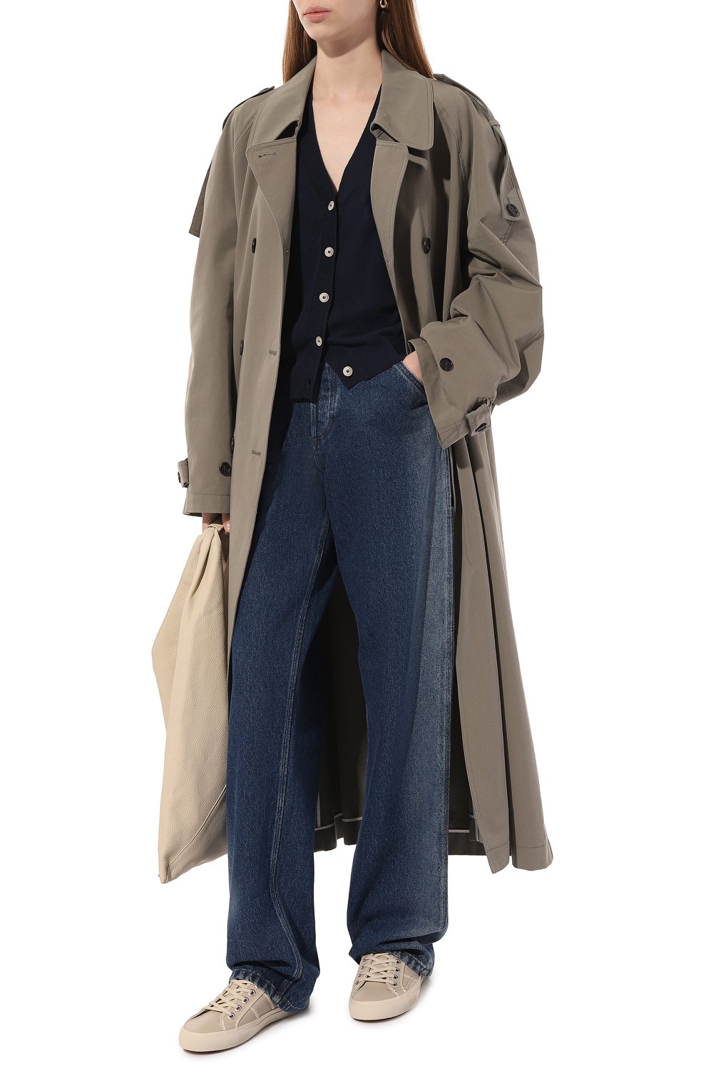 Хлопковый кардиган A.P.C. темно-синего цвета по цене 27650 руб., арт. C0EZJ-F22249, фото 2 Хлопковый кардиган A.P.C., арт. C0EZJ-F22249, фото 2