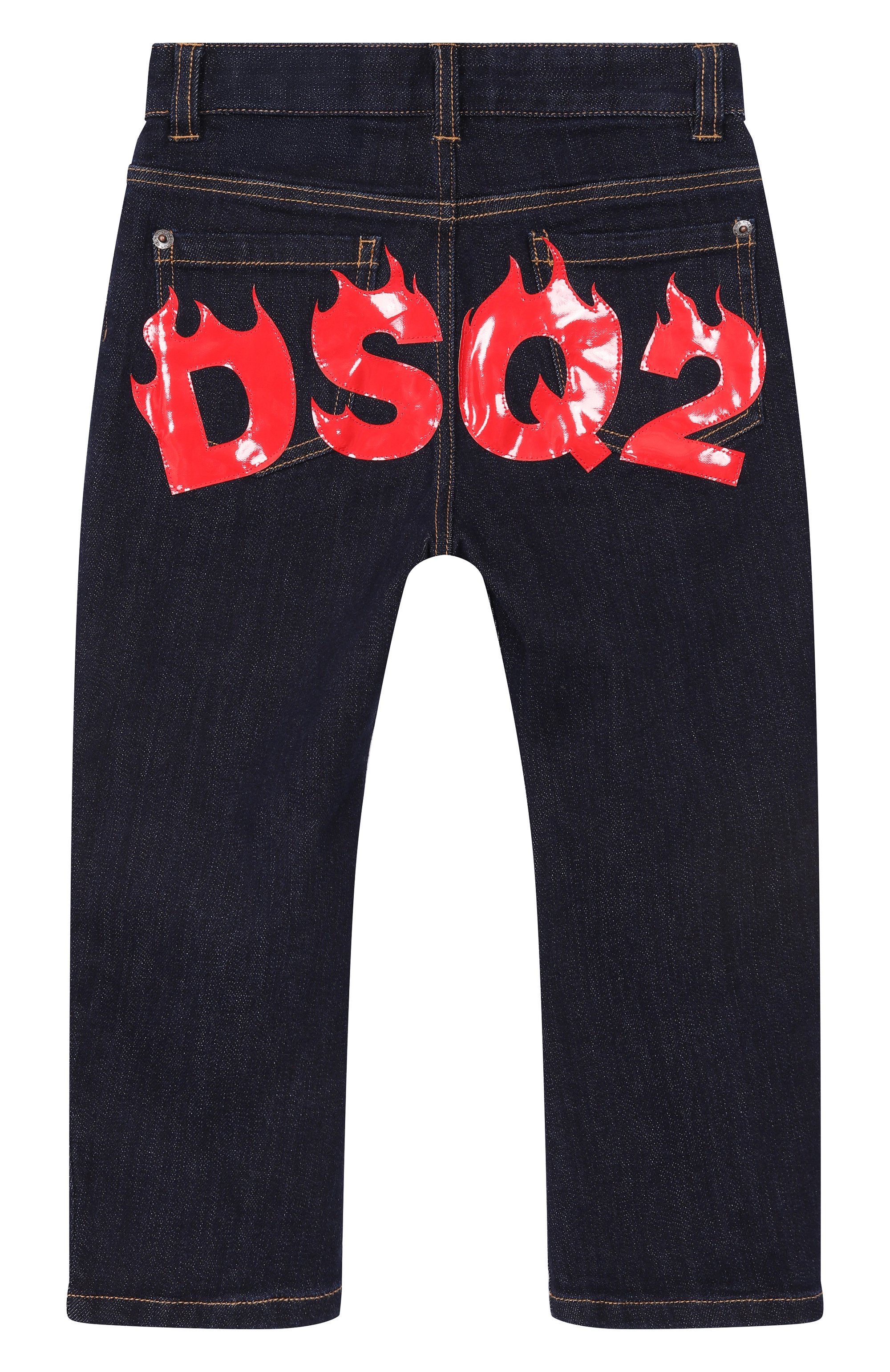 Джинсы DSQUARED2 темно-синего цвета по цене 29050 руб., арт. DQ3283/D0AFX, фото 2 Джинсы DSQUARED2, арт. DQ3283/D0AFX, фото 2