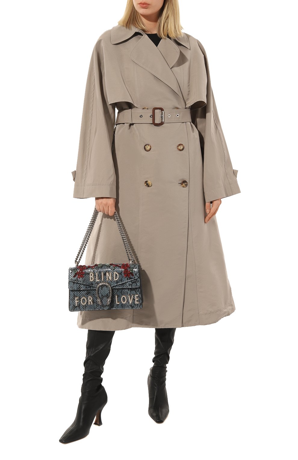 Сумка dionysus small из кожи змеи GUCCI, арт. 481606 LOOUX, фото 7