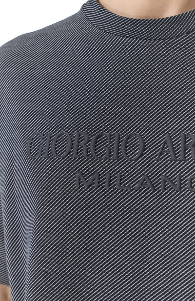 Хлопковая футболка GIORGIO ARMANI, арт. GM000315/AF15767, фото 5