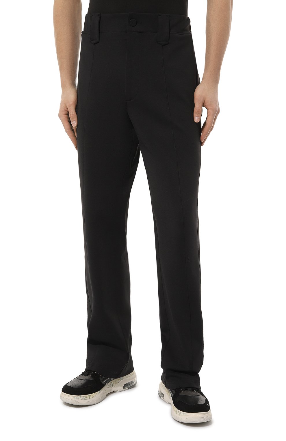 Брюки CROW’S EYE черного цвета по цене 35000 руб., арт. LE 56, фото 3 Брюки CROW’S EYE, арт. LE 56, фото 3