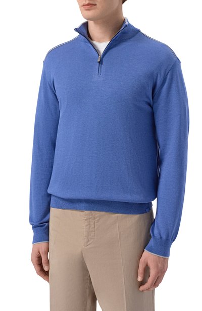 Джемпер из шелка и хлопка PAUL&SHARK, арт. 26411637, фото 3