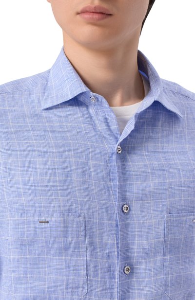 Льняная рубашка STEFANO RICCI, арт. MC007948/BX3124, фото 5