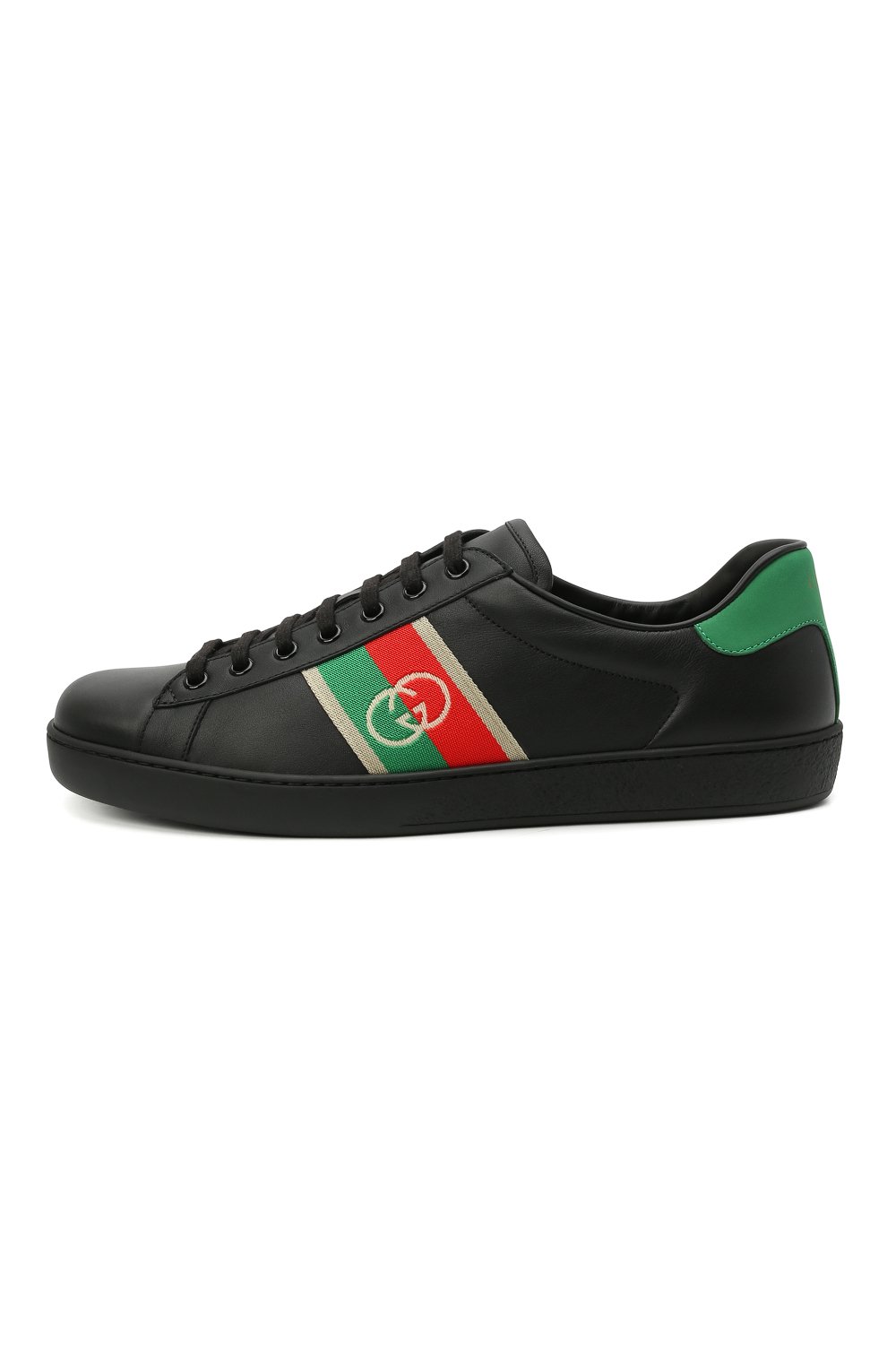 Кожаные кеды ace GUCCI, арт. 644749/1XGM0, фото 3