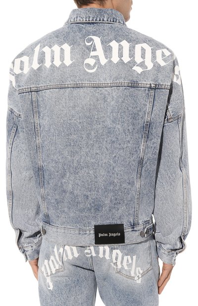 Джинсовая куртка PALM ANGELS, арт. PMYE006C99DEN0024001, фото 4