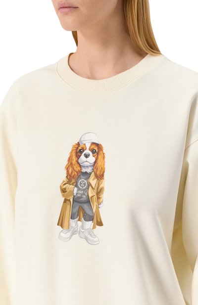 Хлопковый свитшот FLASHIN, арт. FS25SDOS, фото 5