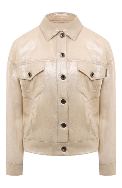 Женская хлопковая куртка BRUNELLO CUCINELLI, арт. ML9507970P