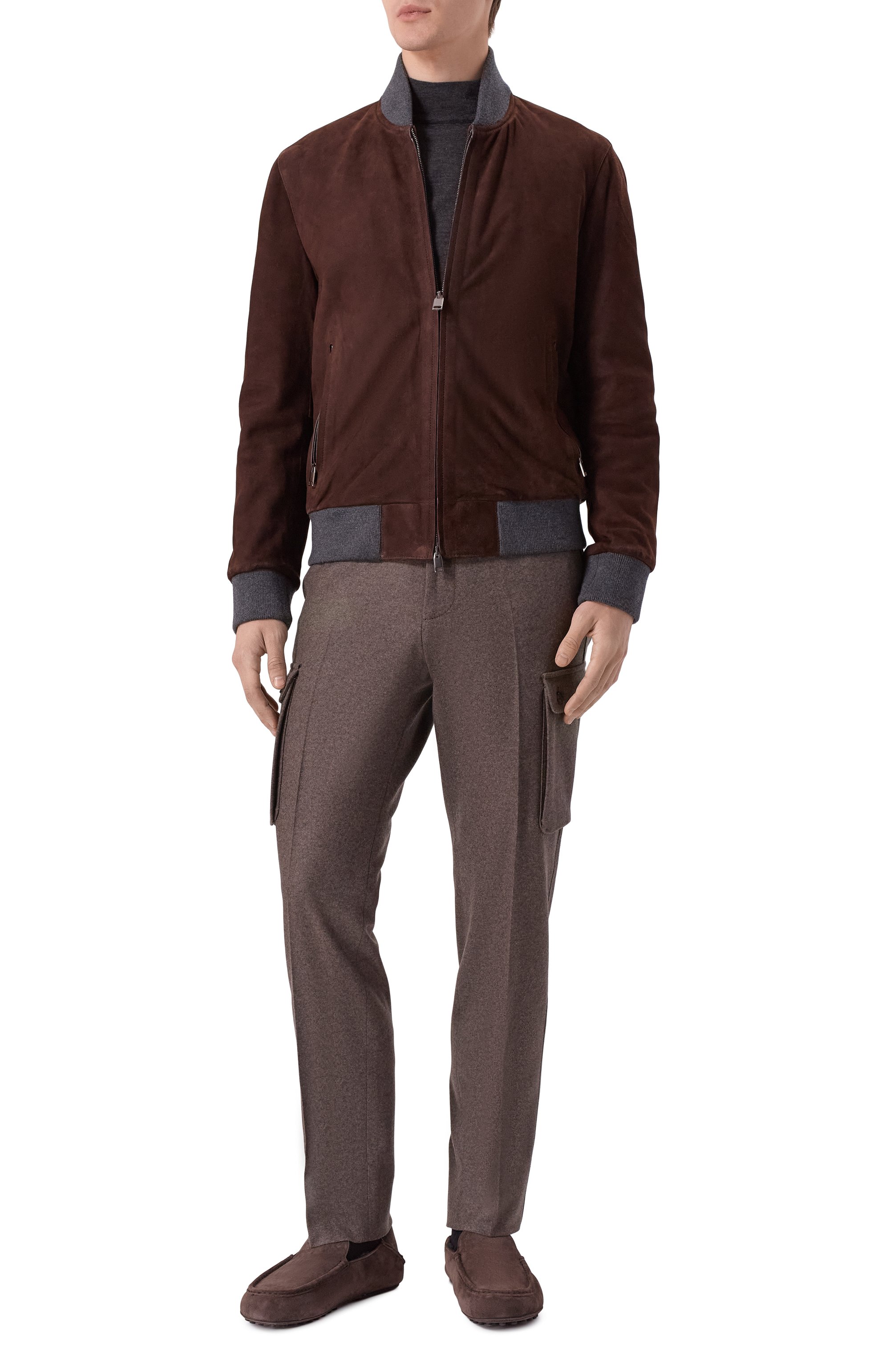 Замшевые мокасины slipper TOD’S темно-коричневого цвета по цене 99800 руб., арт. XXM58L0IX61RE0, фото 2 Замшевые мокасины slipper TOD’S, арт. XXM58L0IX61RE0, фото 2