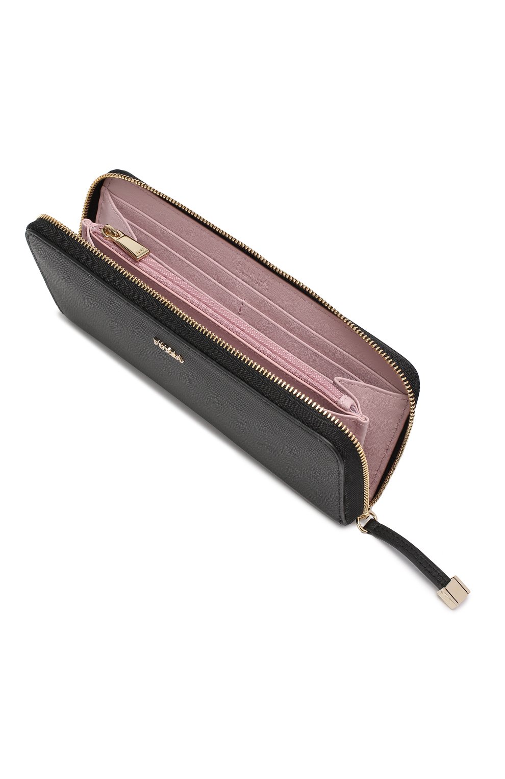 Кожаный кошелек my glam FURLA черного цвета по цене 19950 руб., арт. KP00/Q26, фото 3 Кожаный кошелек my glam FURLA, арт. KP00/Q26, фото 3