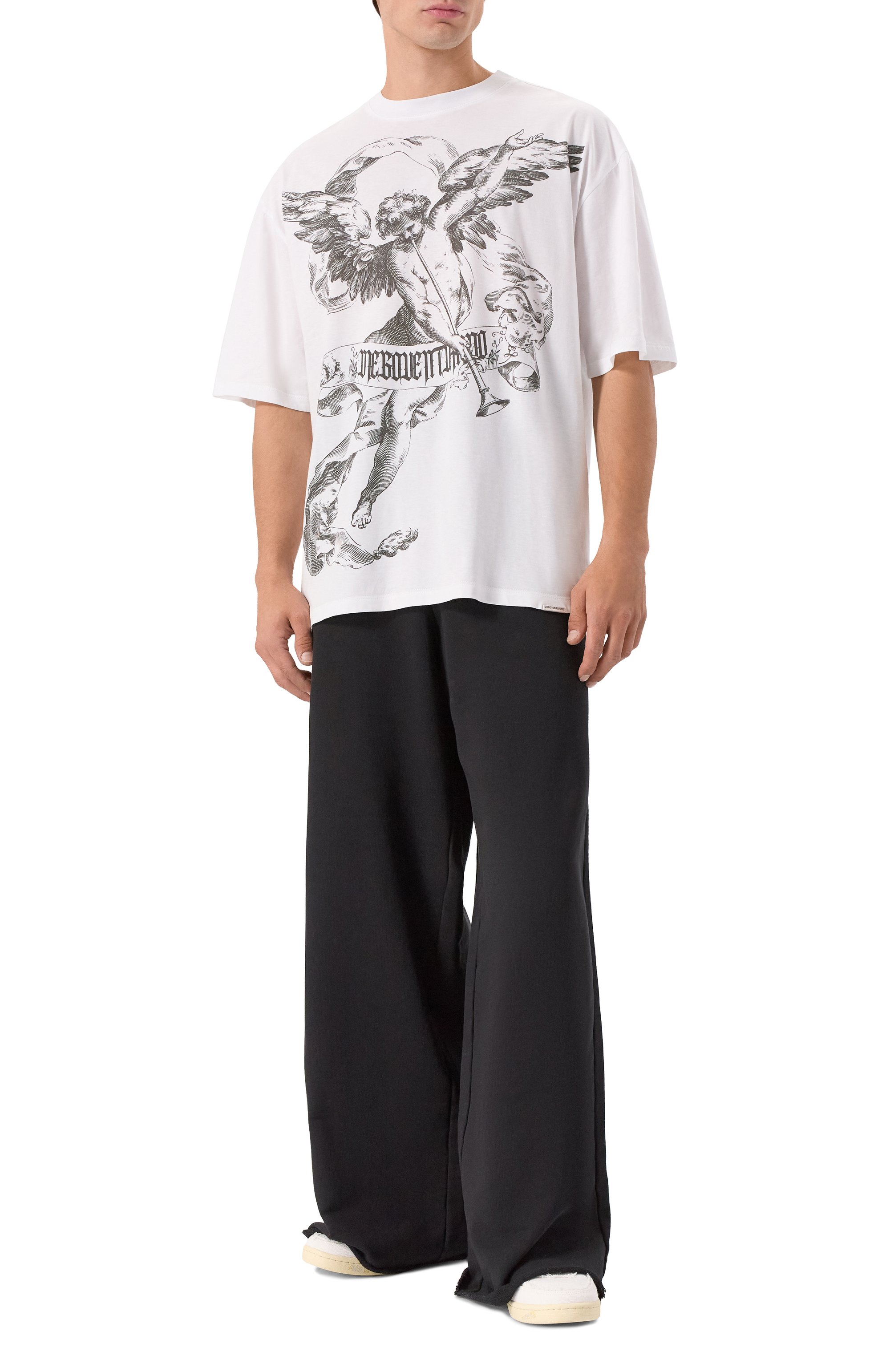 Хлопковая футболка DIEGO VENTURINO, арт. DVTS0DVVP, фото 2