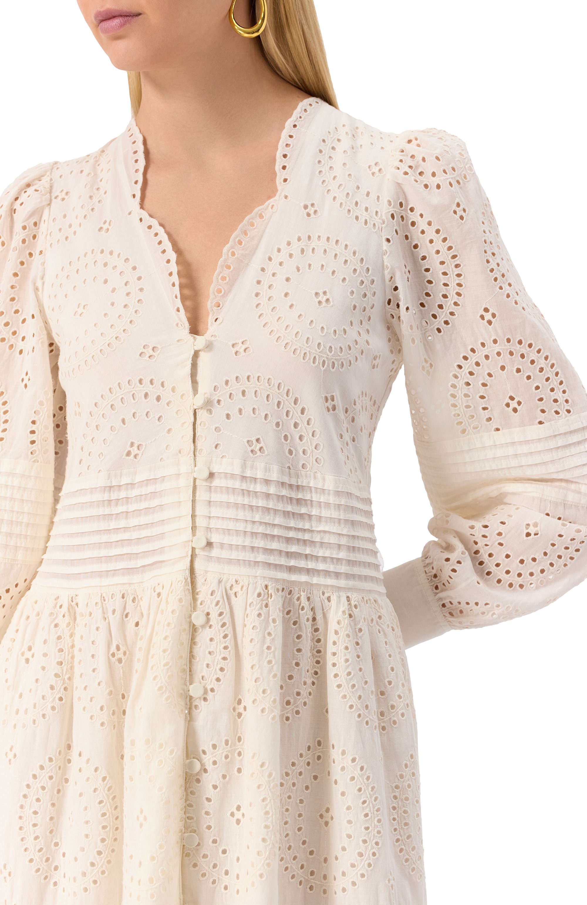 Хлопковое платье BOSS ORANGE, арт. 50538358, фото 5