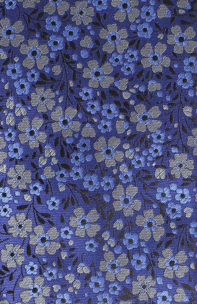 Шелковый галстук CANALI синего цвета по цене 9525 руб., арт. 18/HJ02332, фото 3 Шелковый галстук CANALI, арт. 18/HJ02332, фото 3