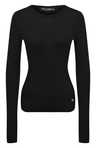 Женский пуловер из кашемира  и шелка DOLCE & GABBANA, арт. FX351Z/JDMY7