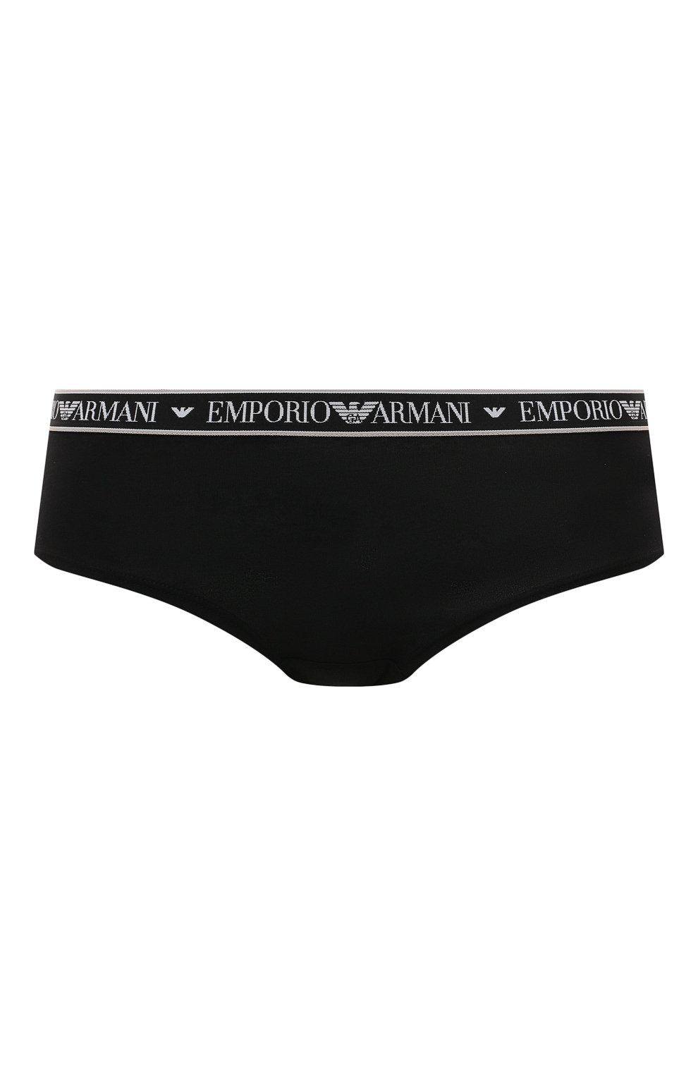 Трусы-шорты EMPORIO ARMANI черного цвета по цене 2710 руб., арт. 163225/2F227, фото 1 Трусы-шорты EMPORIO ARMANI, арт. 163225/2F227, фото 1
