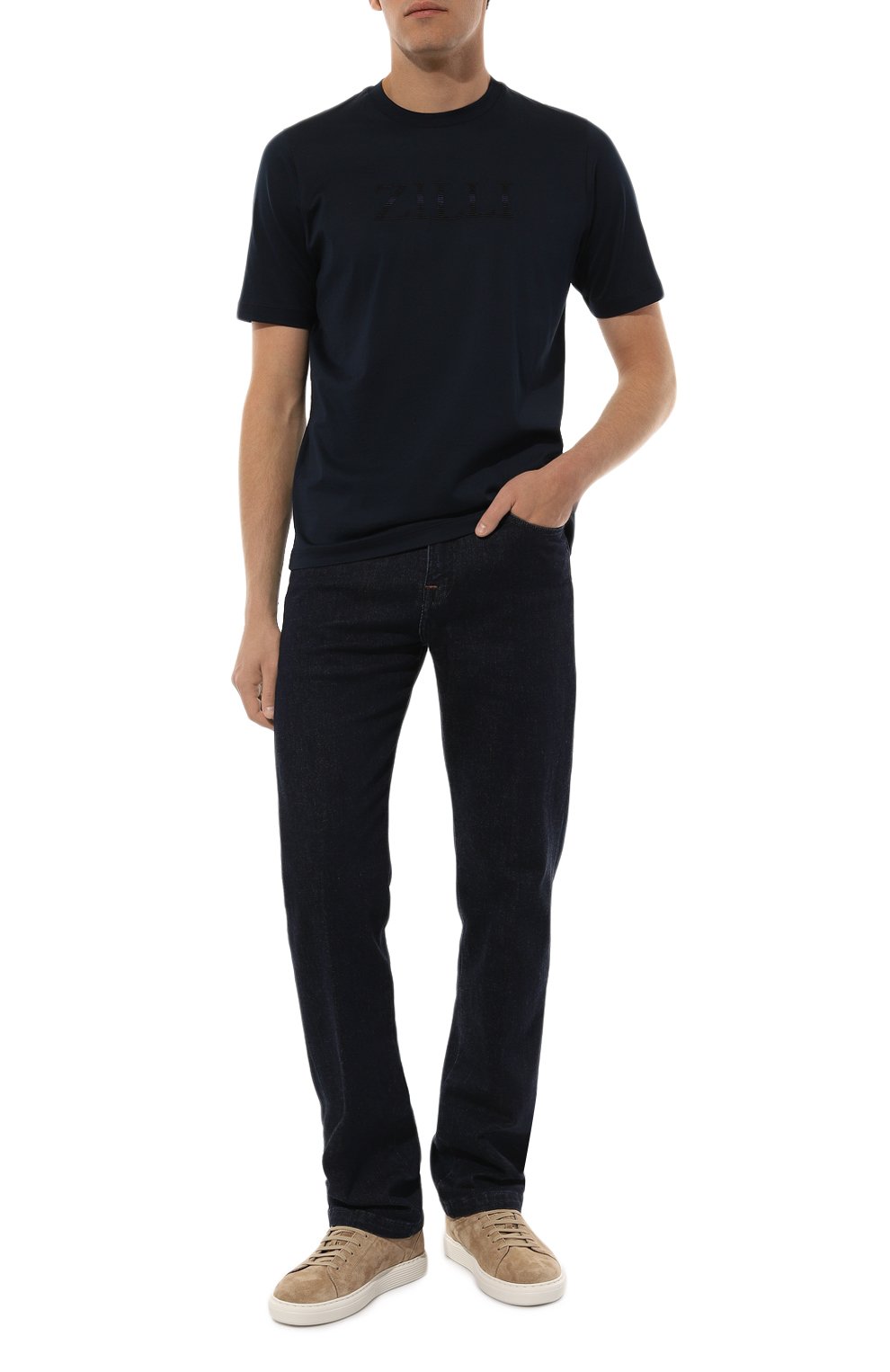 Хлопковая футболка ZILLI, арт. TSR001M0110VZSD00, фото 2