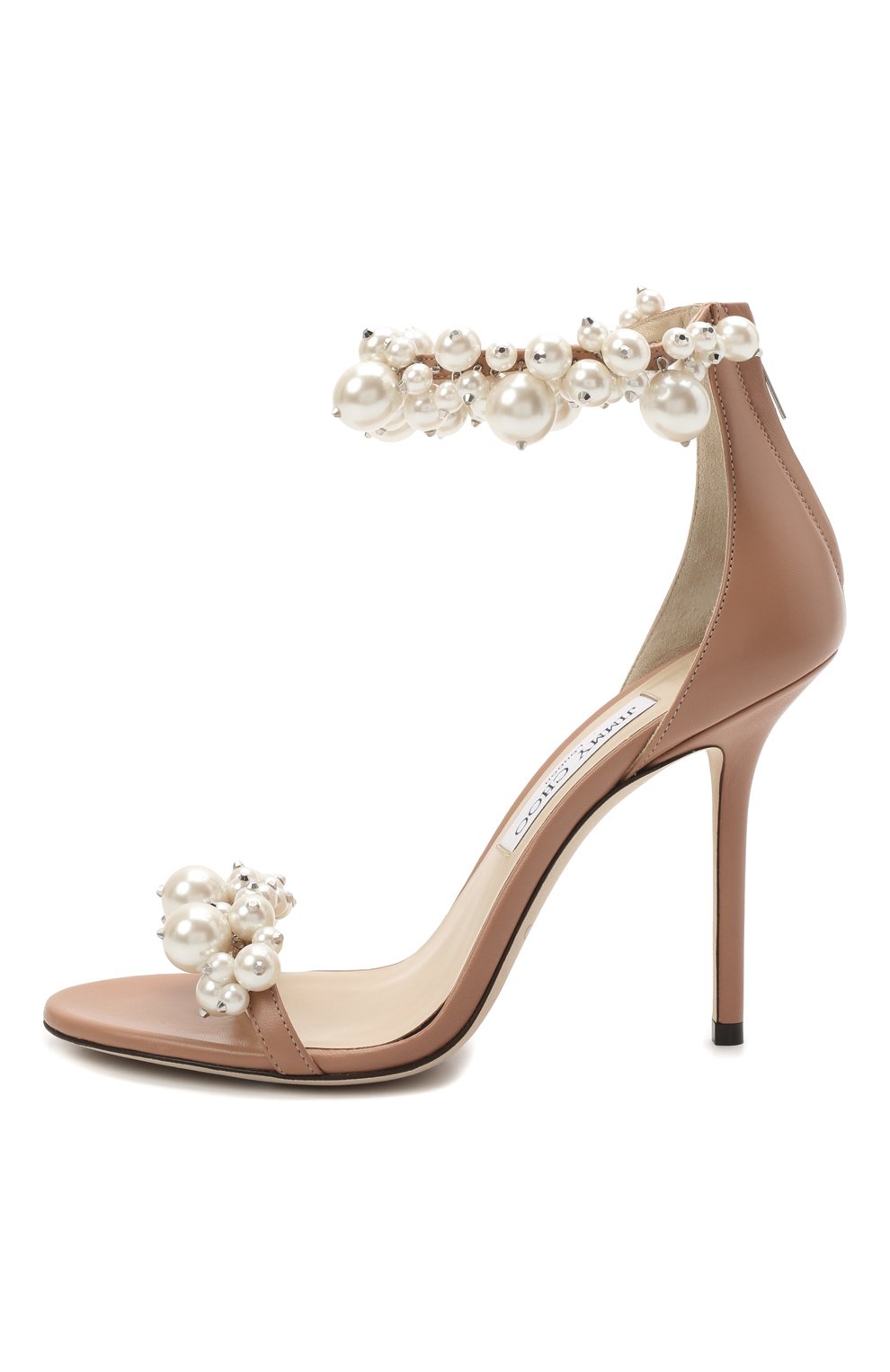 Кожаные босоножки maisel 100 JIMMY CHOO, арт. MAISEL 100/XPX, фото 3