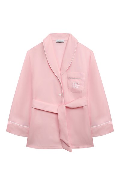 Шелковая рубашка DOLCE & GABBANA, арт. L55S84/G7M5C/2-6