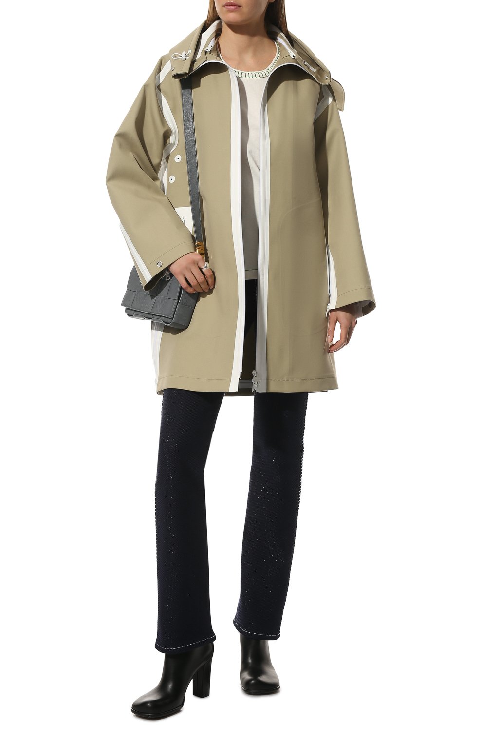 Хлопковый плащ BOTTEGA VENETA, арт. 689146/V19G0, фото 2