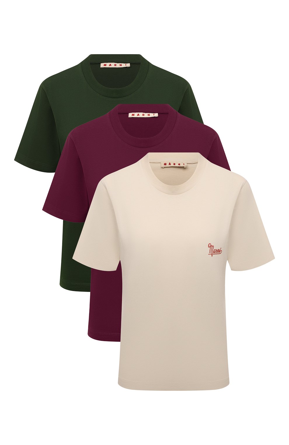 Комплект из трех футболок MARNI, арт. THJE0211X0/UTCZ68, фото 1