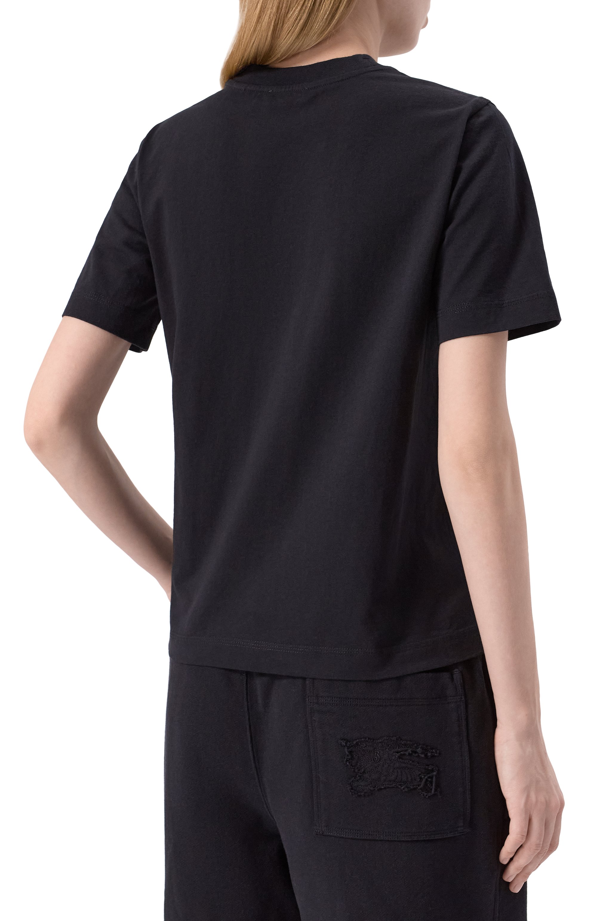 Хлопковая футболка BURBERRY, арт. 8102403, фото 4