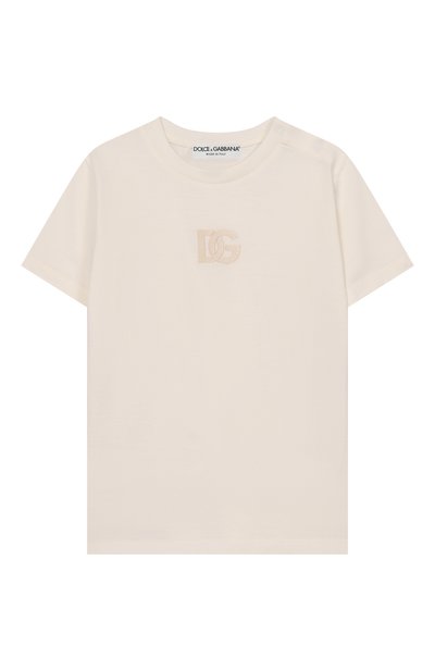 Хлопковая футболка DOLCE & GABBANA, арт. L1JT7W/G7PSW