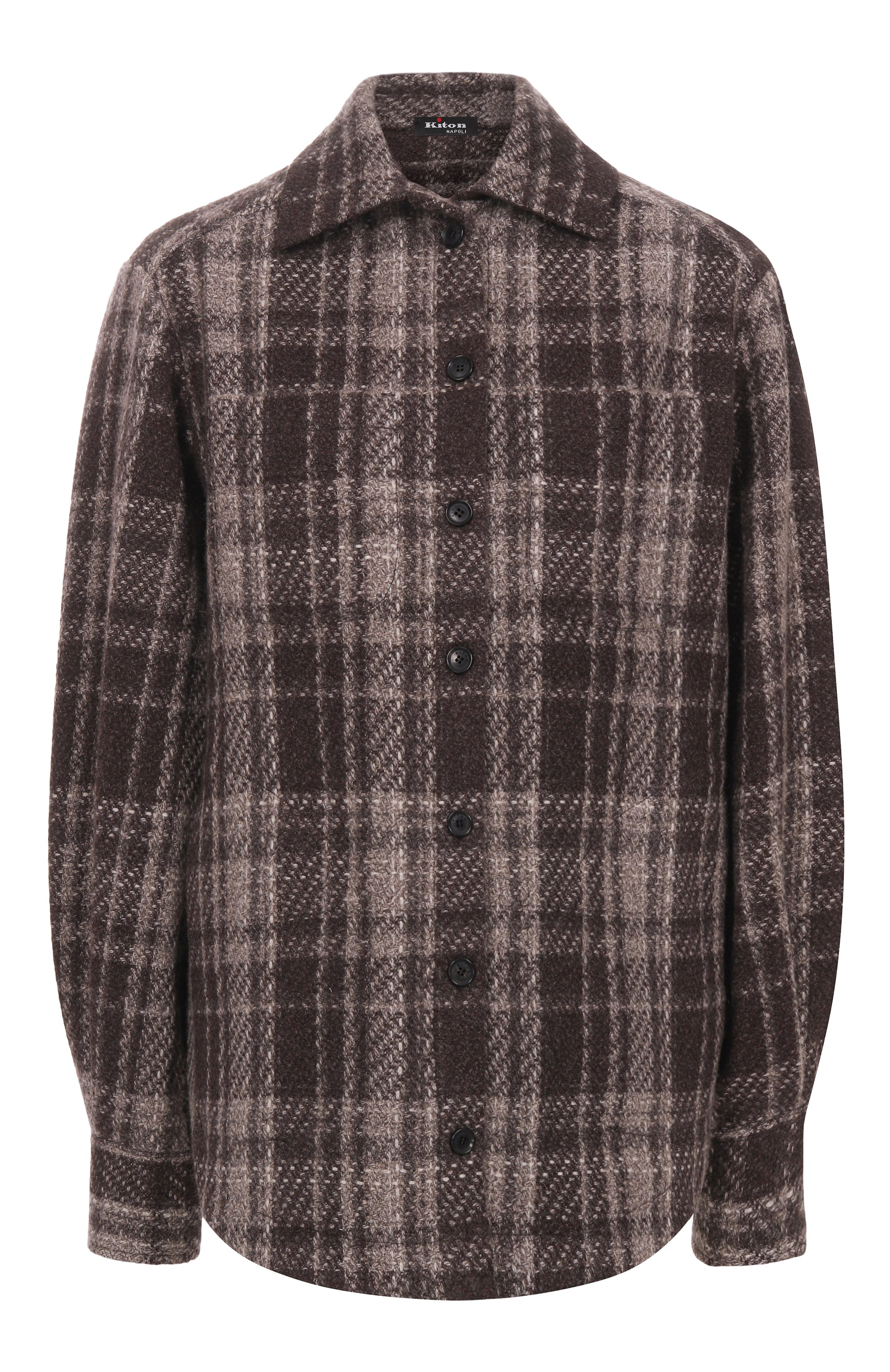 Кашемировая куртка-ру�башка KITON, арт. D60419K0528E02, фото 1