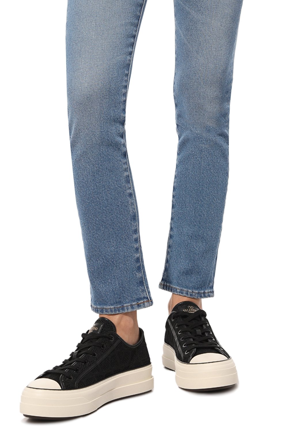 Текстильные кеды totaloop xl VALENTINO, арт. 5W2S0HN1/EMF, фото 3