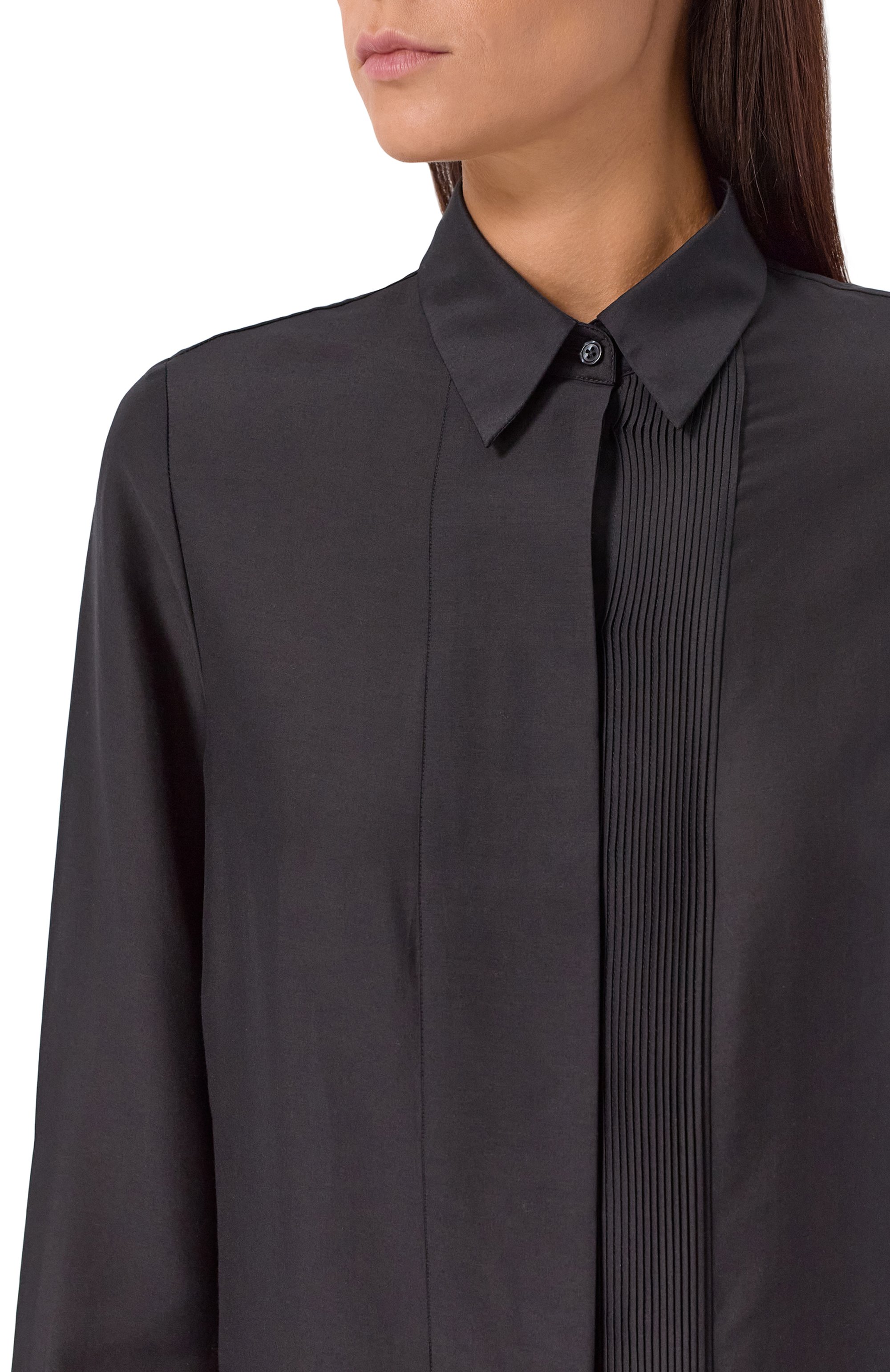 Рубашка из лиоцелла и шелка BOSS, арт. 50548399, фото 5