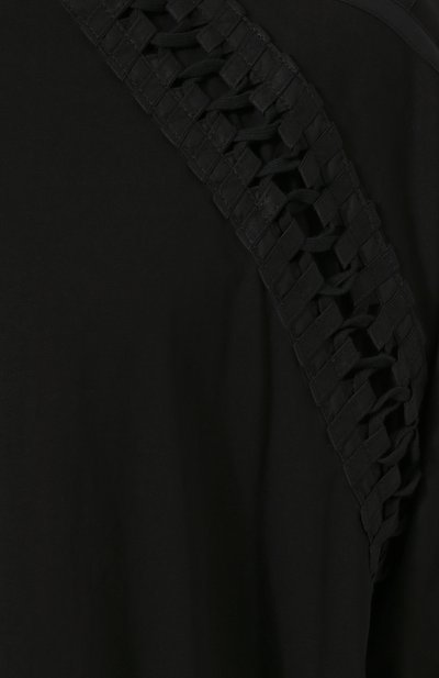 Хлопковая футболка свободного кроя с отделкой KTZ, арт. TS 08, фото 5