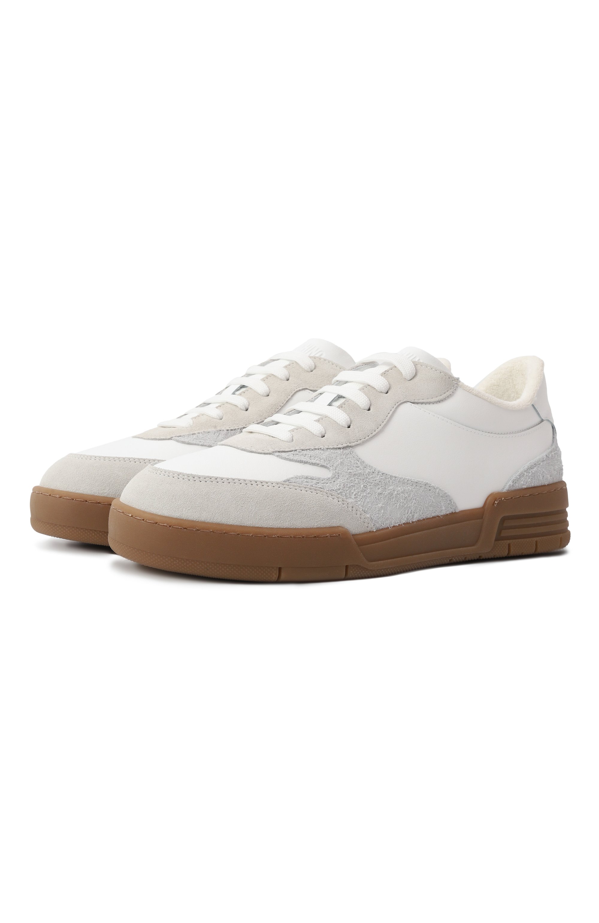 Кожаные кеды MOSCHINO, арт. 15204/GFD, фото 1