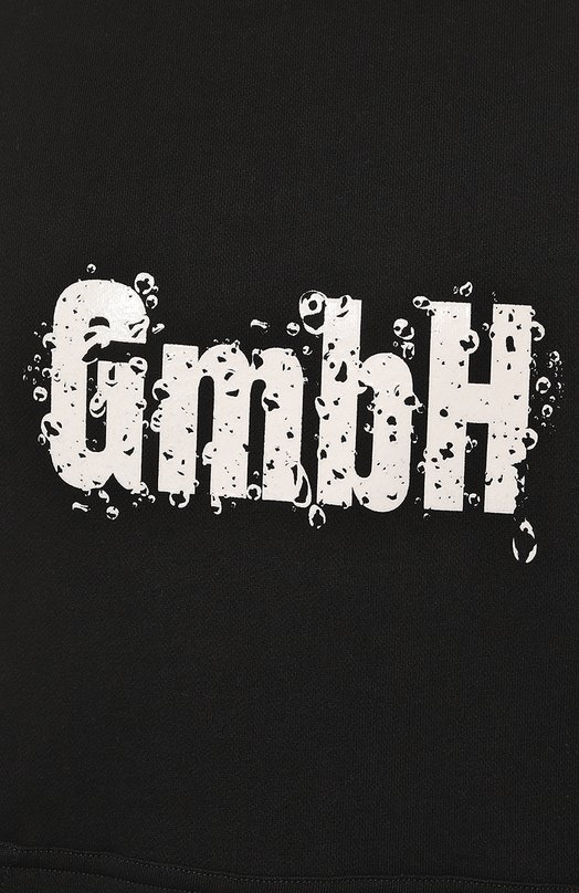 Хлопковое худи GmbH Чёрный, фото 5