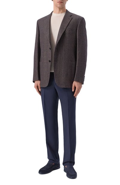 Замшевые лоферы glasgow MILLE 885, арт. GLASG0W/VEL0UR, фото 2