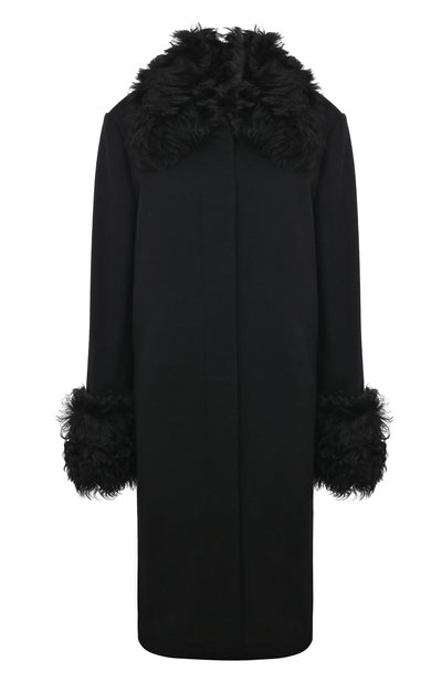 Шерстяное пальто LUDA NIKISHINA, арт. CT/TOE/black/warm, фото 1