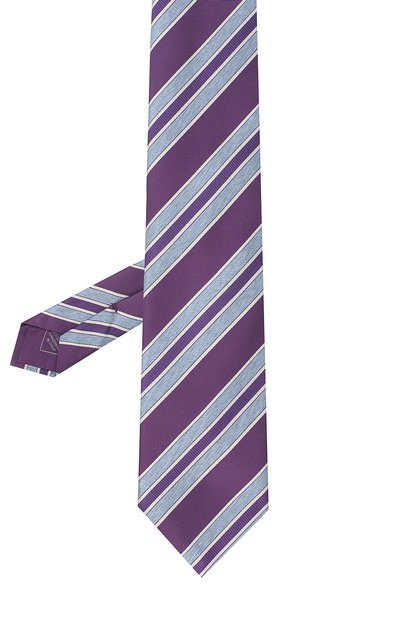 Шелковый галстук BRIONI фиолетового цвета по цене 26600 руб., арт. 063H00/P7493, фото 2 Шелковый галстук BRIONI, арт. 063H00/P7493, фото 2
