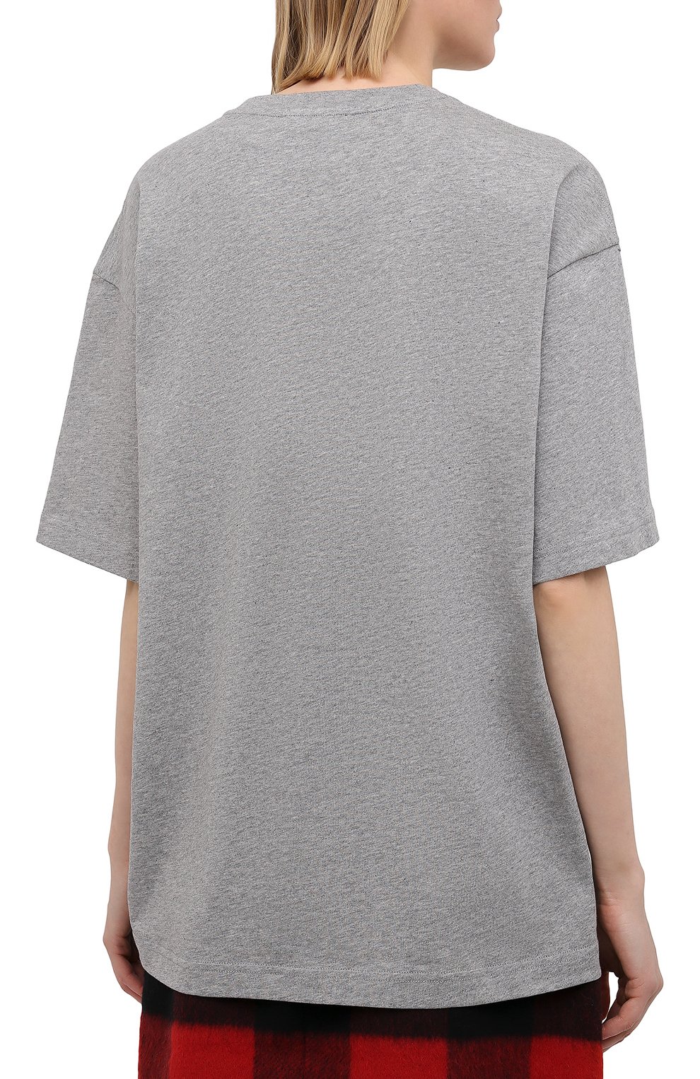 Хлопковая футболка ACNE STUDIOS, арт. CL0085/W, фото 4