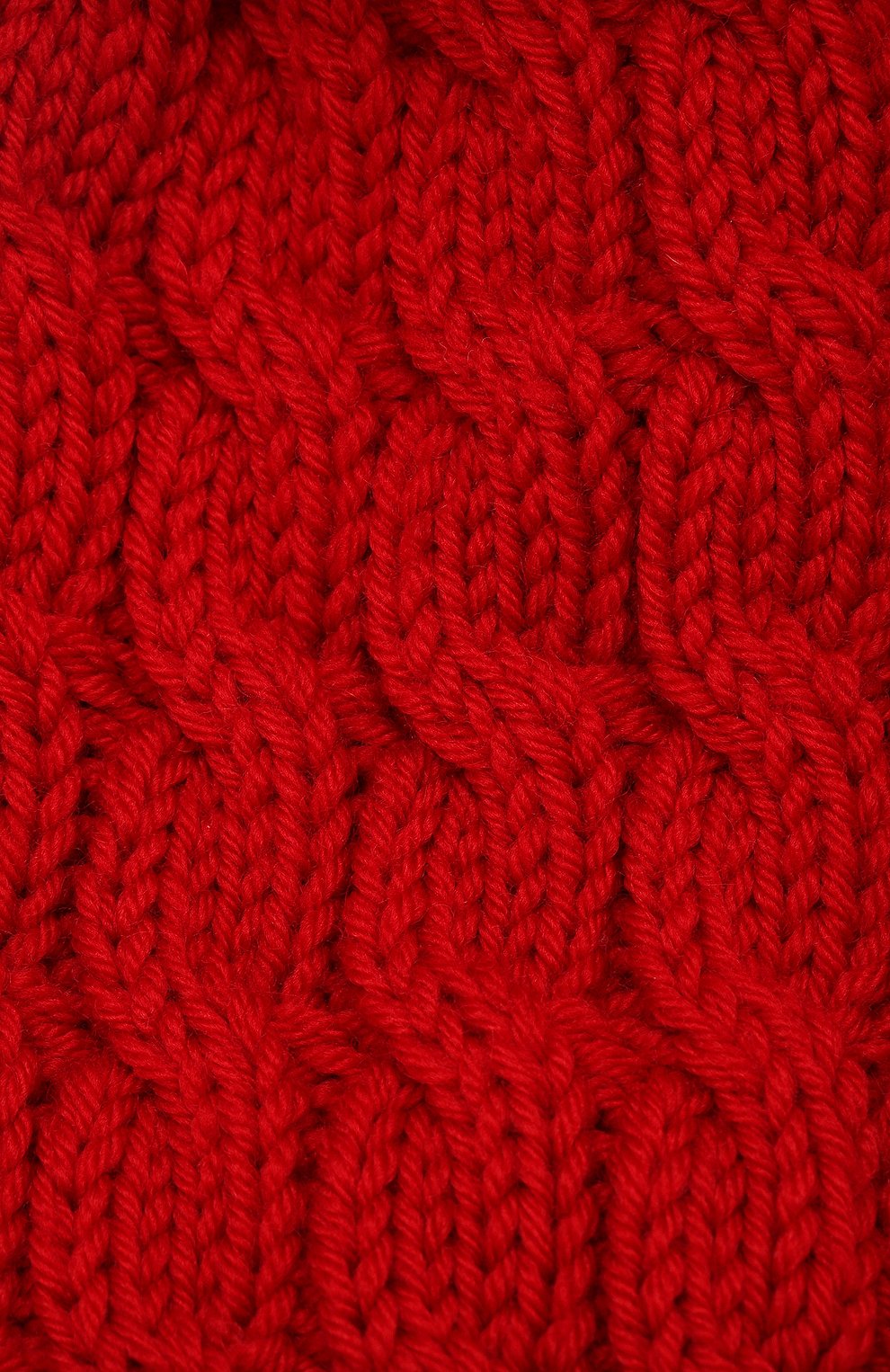 Шерстяная шапка с меховым помпоном MONCLER, арт. D2-098-00228-10-0402A, фото 3