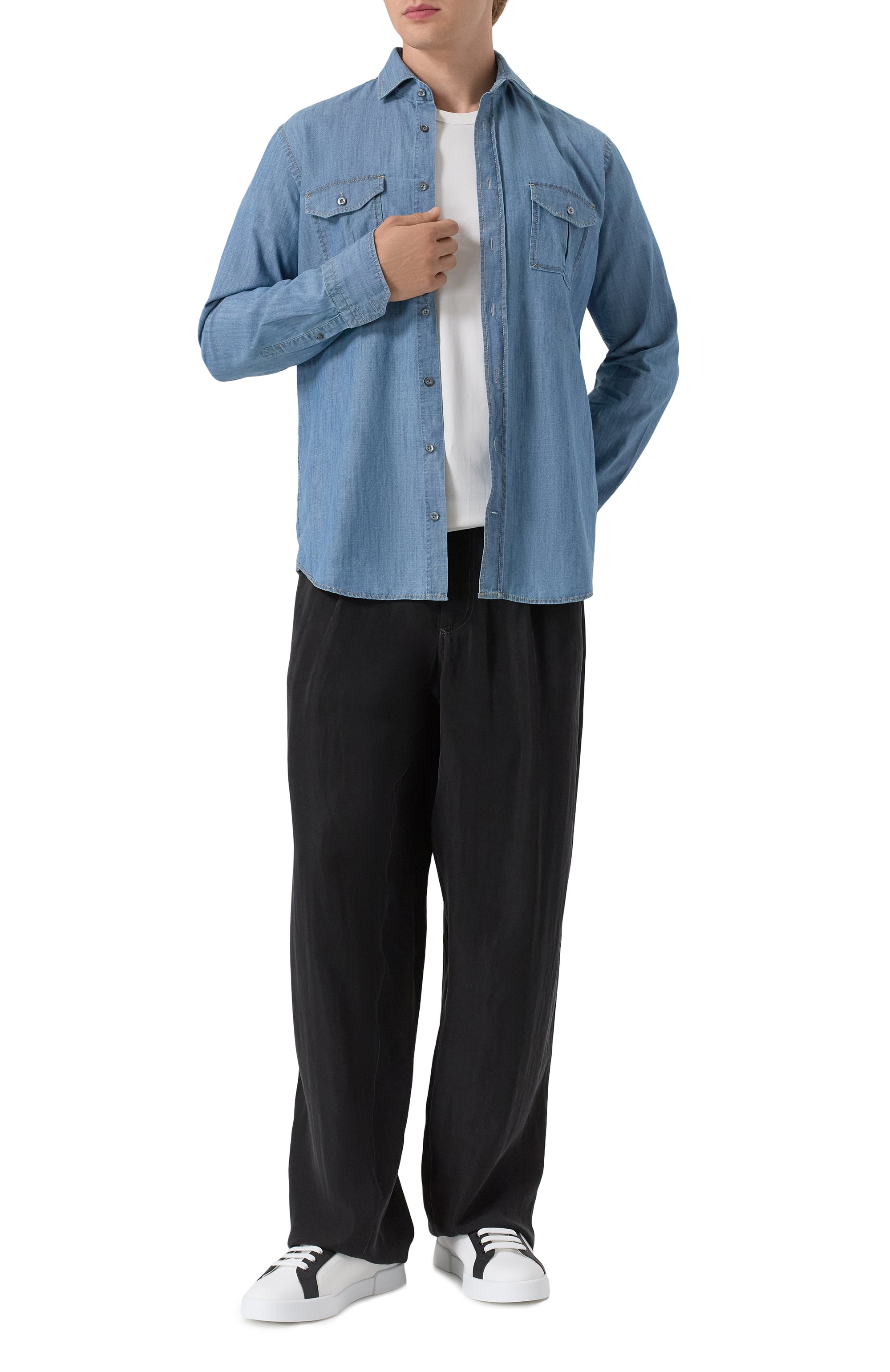 Джинсовая рубашка VAN LAACK, арт. VL-RIK0S2-P0SFWK/155352, фото 2