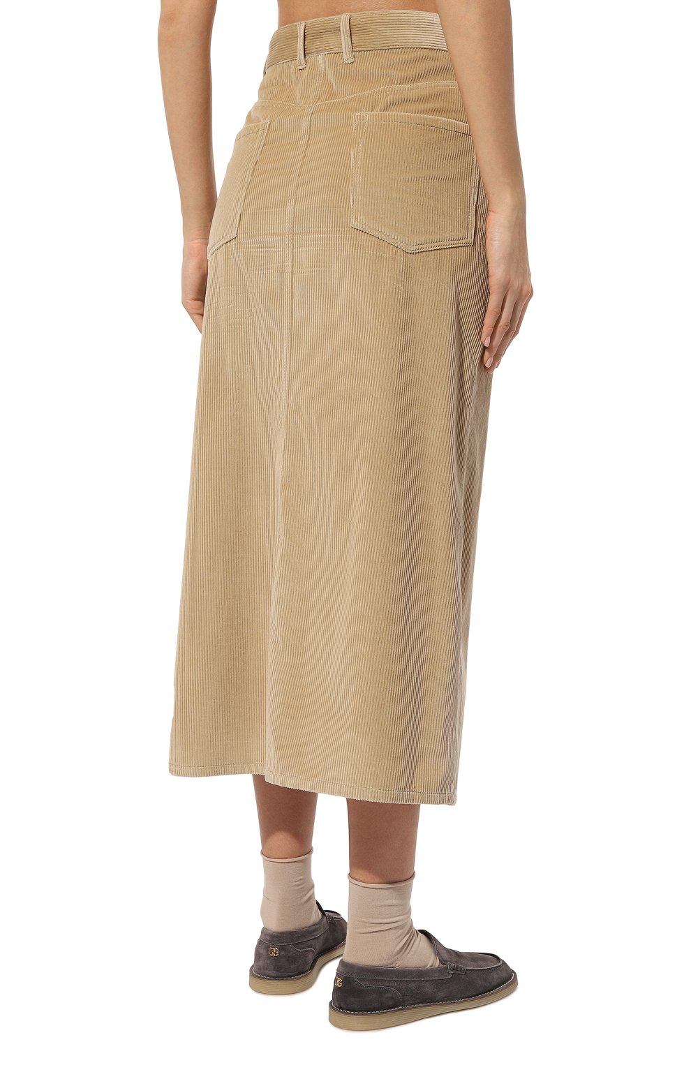 Вельветовая юбка WEEKEND MAX MARA, арт. GHI0TT0, фото 4