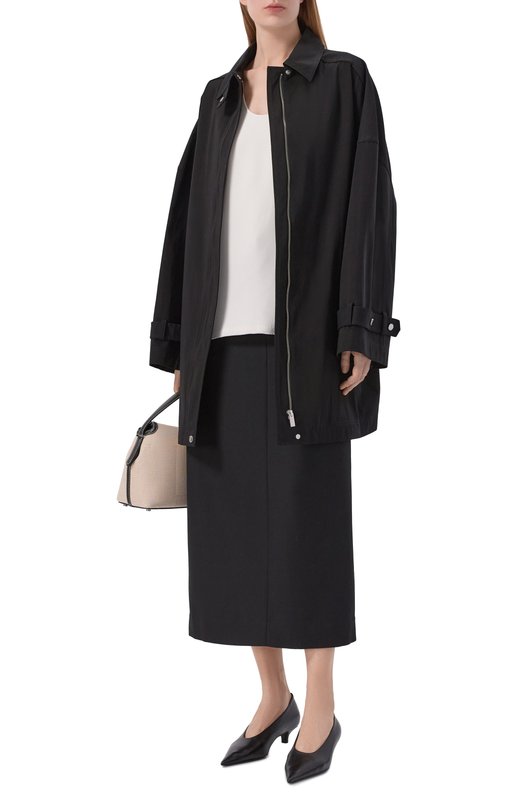 Топ из вискозы TOTEME 252-WRT0510-FB0240 Кремовый  252-WRT0510-FB0240 Фото 2