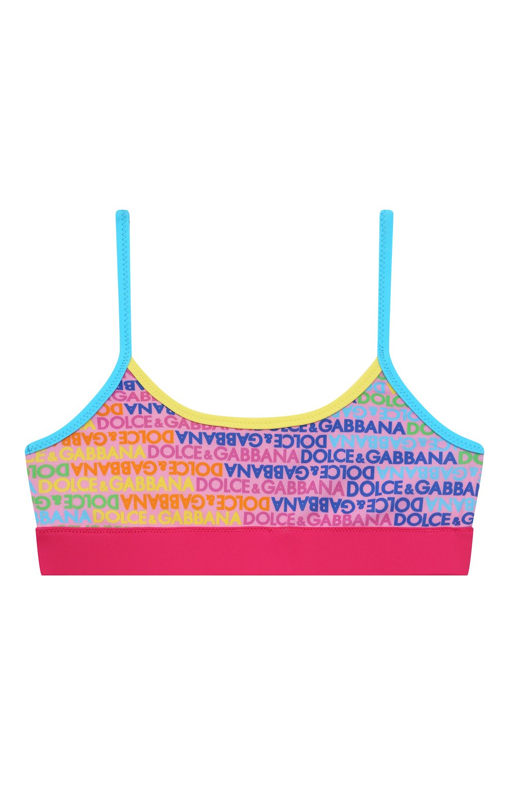 Раздельный купальник DOLCE & GABBANA разноцветного цвета по цене 22850 руб., арт. L5J843/FSG8J, фото 2 Раздельный купальник DOLCE & GABBANA, арт. L5J843/FSG8J, фото 2