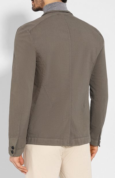 Хлопковый пиджак TRANSIT, арт. CFUTRKB113, фото 4