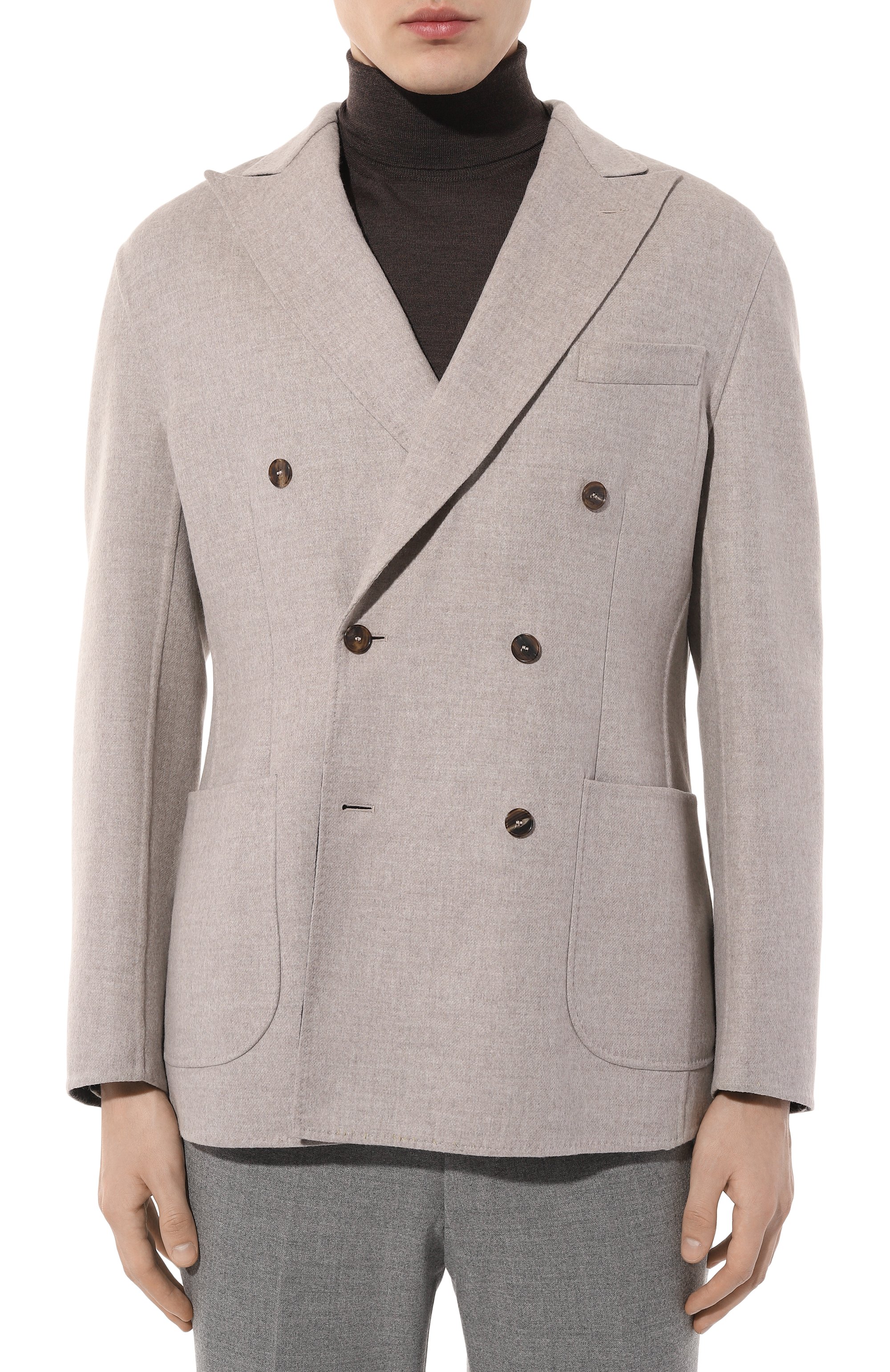 Шерстяной пиджак BRIONI, арт. SGPR0L/0AA0Y, фото 4