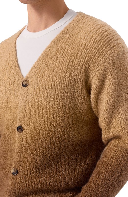 Кардиган из кашемира и шелка MVST M25.1MM.K006 Бежевый  M25.1MM.K006 Фото 5